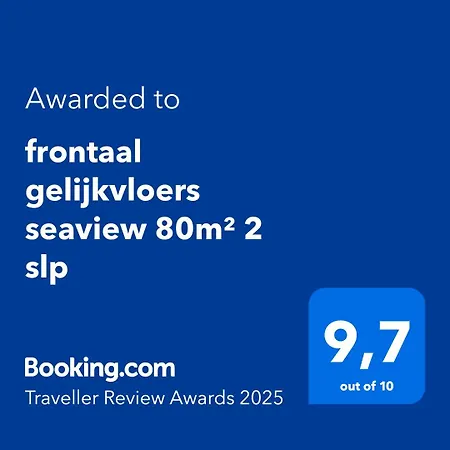 Frontaal Gelijkvloers Seaview 80m² 2 Slp Апартаменты *